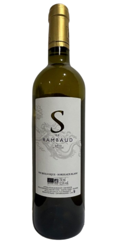 « S » de Rambaud Bordeaux Blanc AOC
